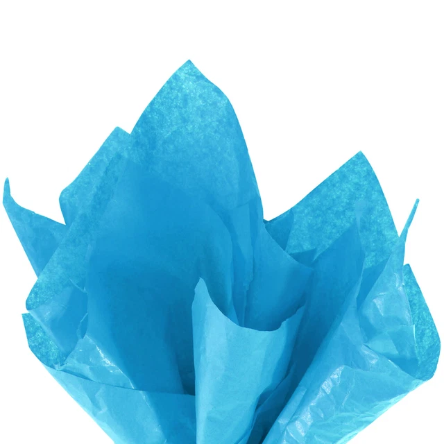 Gift Wrap Tissue Paper Sky Blue 20"x26" for Gift Bag Wedding Party 50 Sheet