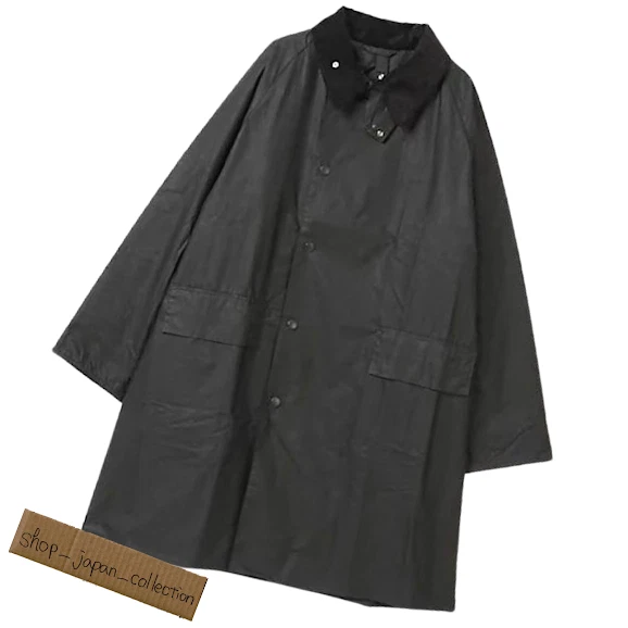 KAPTAIN SUNSHINE BARBOUR 3/4 length Stand Collar Traveller Coat 