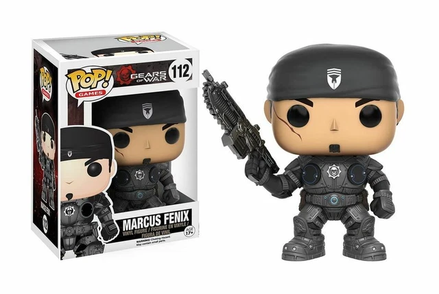 Funko Pop Games Marcus Fenix Gears Of War Vinyl Figure #112 Video Game NEW