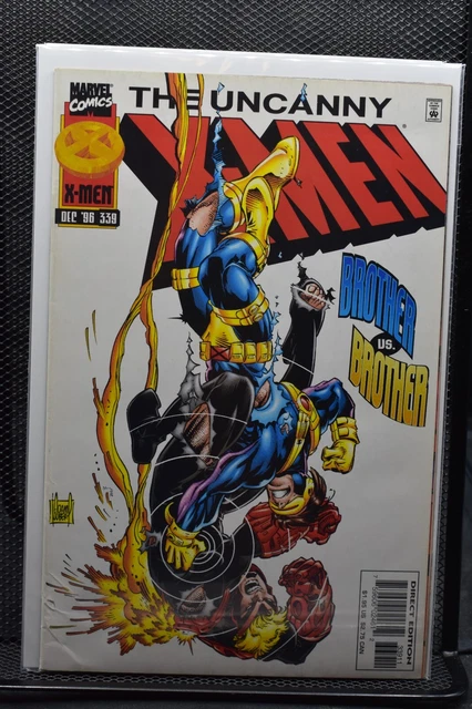Uncanny X-Men #339 Marvel Havok vs Cyclops Wolverine Bishop Gambit Storm 8.0