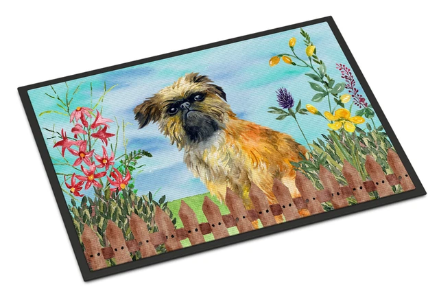 Brussels Griffon Spring Indoor or Outdoor Mat 18x27 CK1249MAT