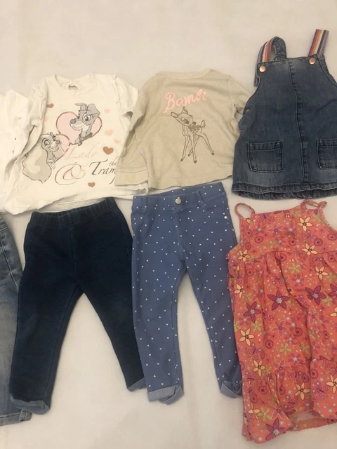 Baby girls 9 -12 months clothing bundle - 10 items excellent condition 3