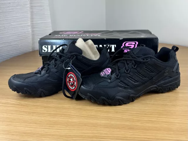 SKECHERS WOMENS COMPULSIONS Chant 76492EW Black Casual Shoes