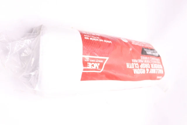 Ace Heavy Weight Drop Cloth Plastic 3 ft. W x 60 ft. L x 2 mil 626232