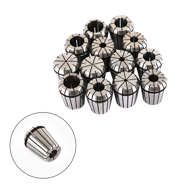 13Pcs ER32 Spring Collet 1/16-13/16" For CNC Milling Lathe Tool Workholding SF