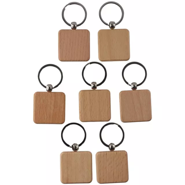 square wooden keychain blanks square wood keychain square keychain  wood crafts