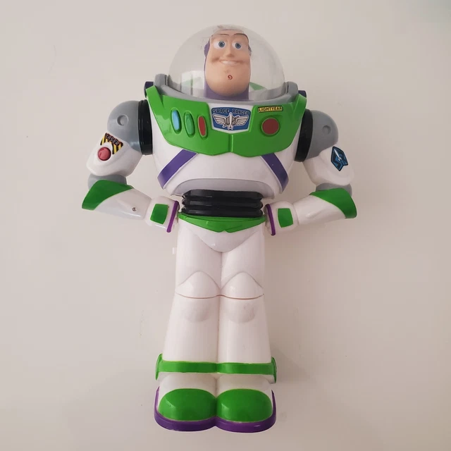 BUZZ LIGHTYEAR BUBBLE Blower Lightup Action Figure Toy Story Working W