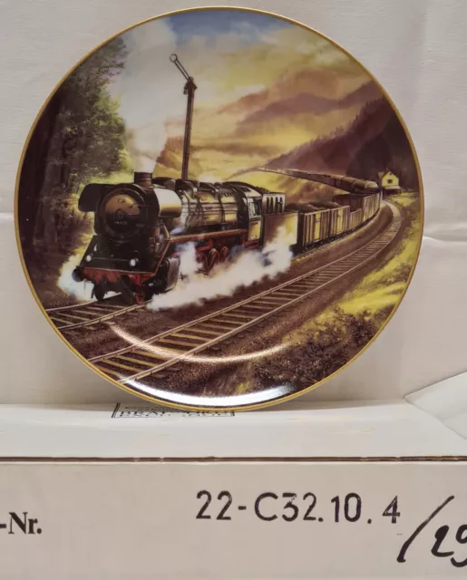 Bradford Exchange Eisenbahn Wandteller Royal Doulton  Bradex 22-C32.10.4 (29)