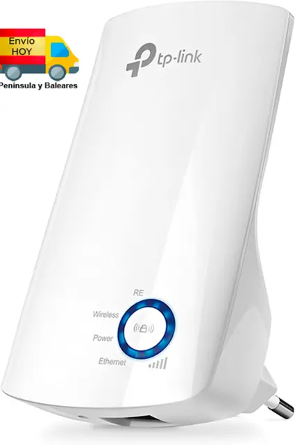 REPETIDOR EXTENSOR WIFI TP-Link N300 Tl-WA850RE 2.4 GHz 300 Mbps 2