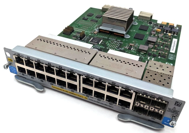 HP ProCurve J8705A 24-Port Gig-T/SFP PoE ZL Gigabit Module - For 5400zl Switch