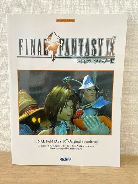 Final Fantasy Ix Original Soundtrack Piano Sheet Music Collection Book