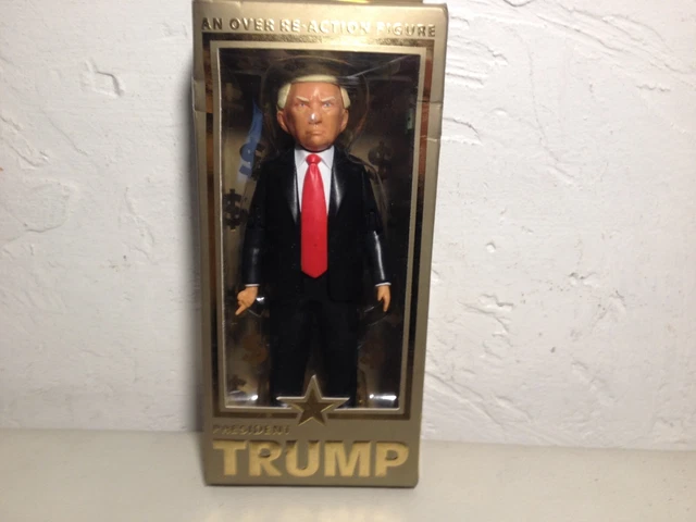 A TREMENDOUS Donald Trump Action Figure 2016 Toy Art - boxed