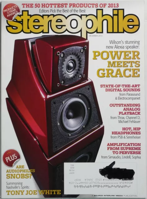 Stereophile Magazine December 2013 Wilson Alexia Speaker Parasound