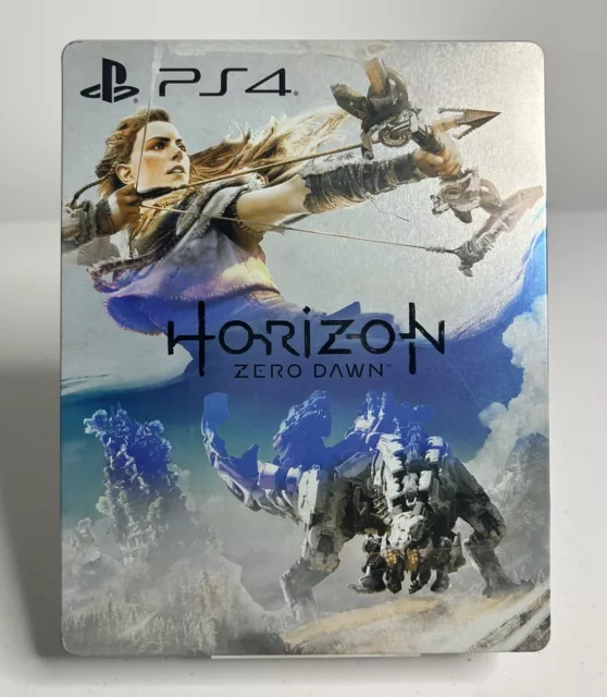 HORIZON: Zero Dawn Steelbook PS4 PlayStation 4 - Complete W/Manual - Free Post