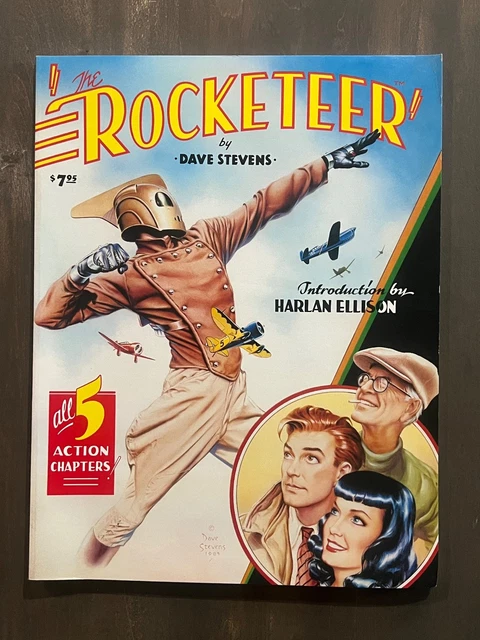ROCKETEER BETTY PAGE WOW! Figurine Dave Stevens 1989