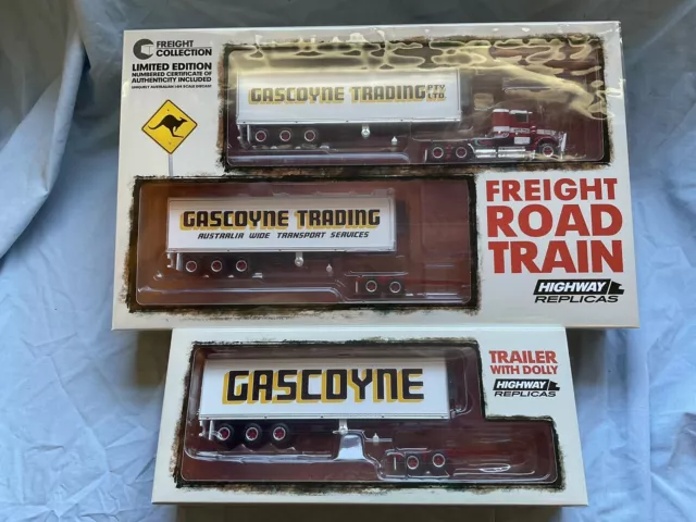 Highway Replicas 1:64 Freight Road Train Gascoyne Kenworth