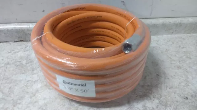 Sani-Lav H503 3/4 In Inside Dia 50 Ft L Safety Orange Washdown Hose Assembly