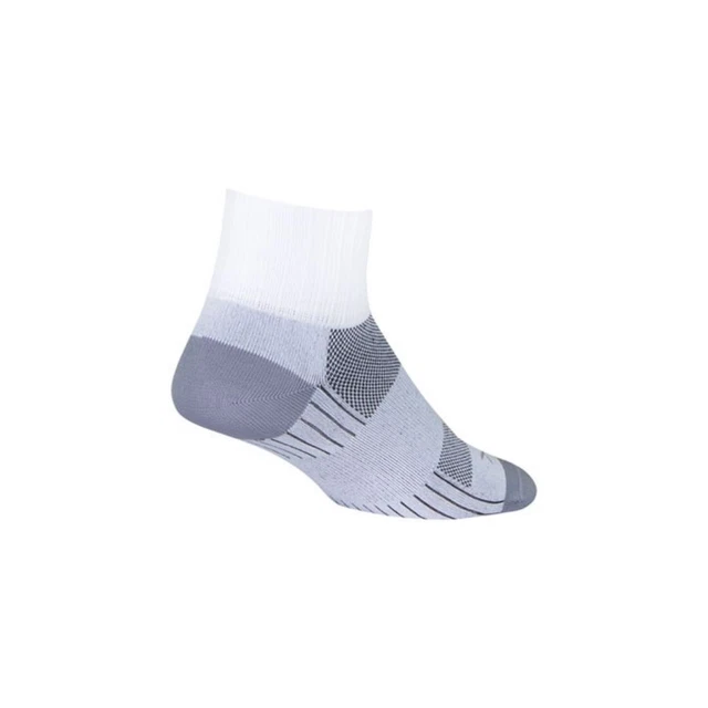 SockGuy SGX Salt Apparel Unisex 2.5 inch Breathable Bi-Cycle Socks - White/Gray