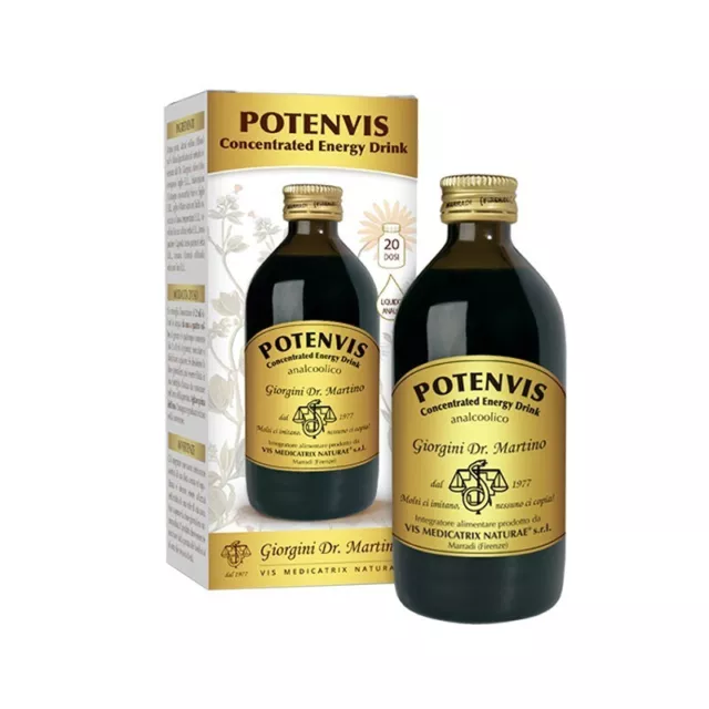 DR. GIORGINI Potenvis Concentrated Energy Drink - Energy Supplement 200 ml