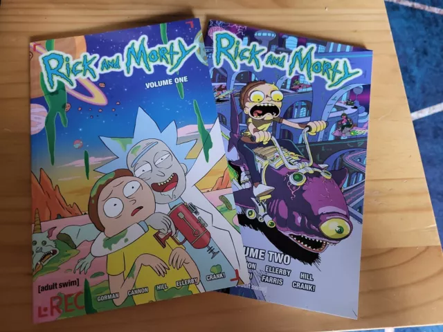 Rick and Morty Comics Vol. 1 & Vol. 2