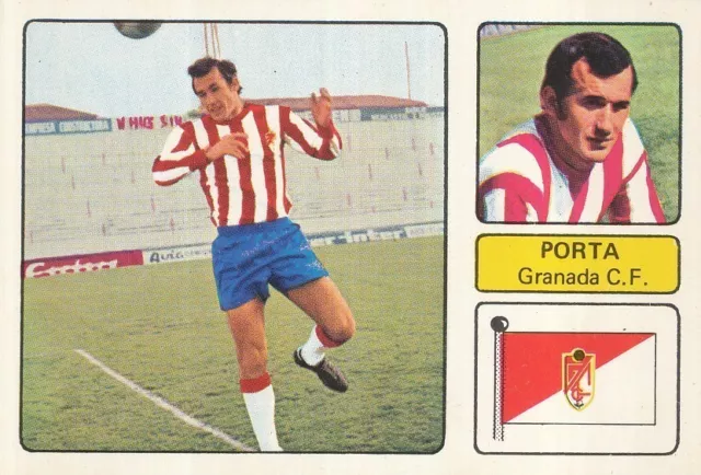 Enrique Porta Guiu # Granada.cf Cromo Card Campeonato De Liga 1973-74 Fher