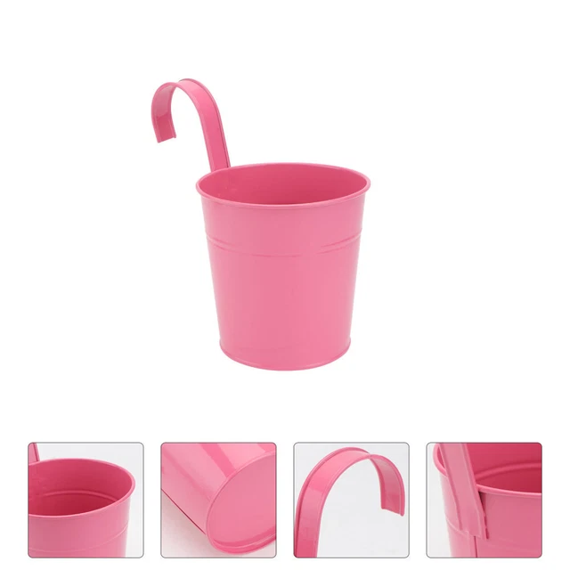 Haken Pflanztopf Eisen Hängen Blumentöpfe Ikebana-Vasen Mauer Anlage