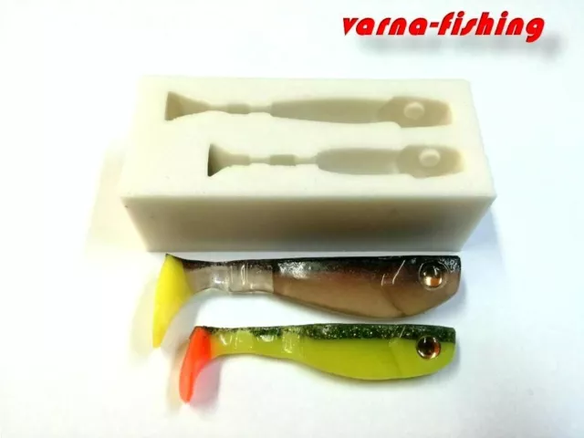 SOFT BAIT MOLD, DIY lure beautiful and effective, 5 inch / 13 cm