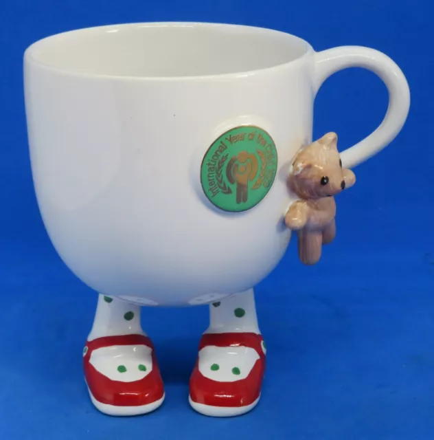 . Carlton Walking Ware Year of the Child teddy bear teacup / tea cup