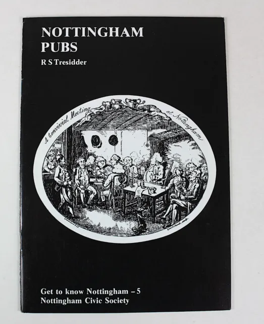 Tresidder NOTTINGHAM PUBS Nottinghamshire History Public Houses Inns Map