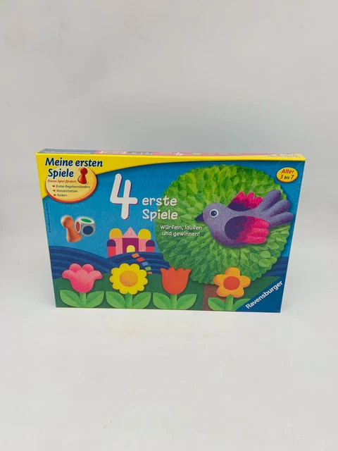 Ravensburger 4 Erste Spiele & Sagaland – Spielesammlung Für Kinder Ab 3 Jahren & Familienspiel Ab 6 Jahren