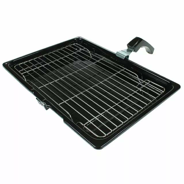 Four Grill Poêle Plateau Cuisinière Complet Métal Câble Nourriture 280 x 380mm