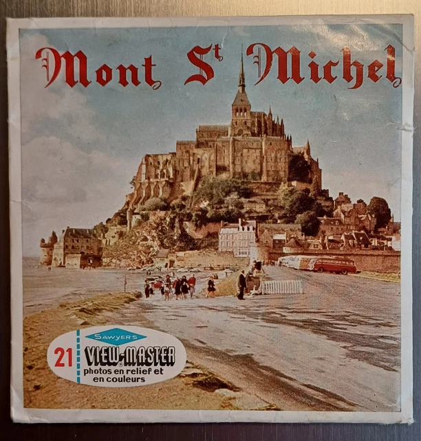 View Master   Mont St. Michel   C  197  F    In Francese