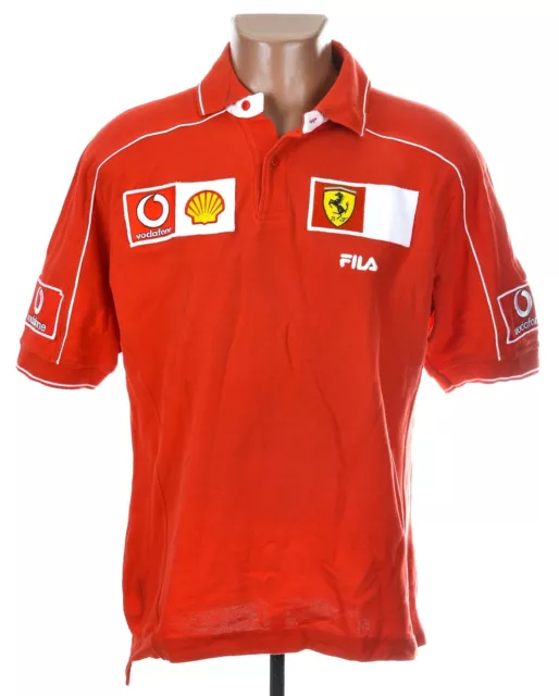 Polo Scuderia Ferrari Racing Team Formula 1 F1 One Fila Schumacher Era M