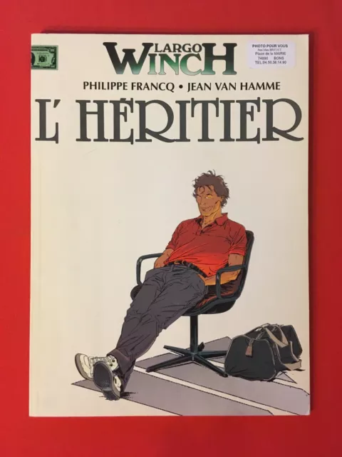 Largo Winch 1 L’ Erbe 1999 Dupuis Pub Kodack Guter Zustand Comic Softcover