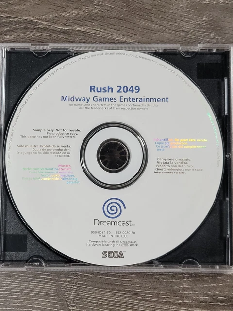 Sega Dreamcast Dreamon 14 Railroad Tycoon/Rush 2049/Extreme Sport/Le Mans/Rumble