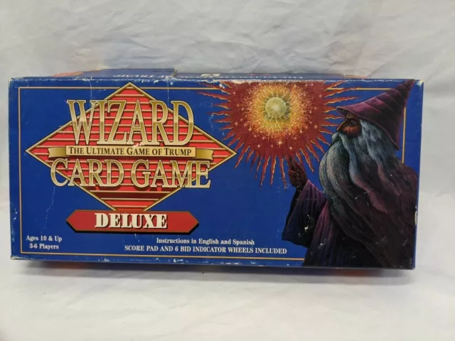 Wizard Deluxe The Ultimate Game Of Trump Board Game Complete