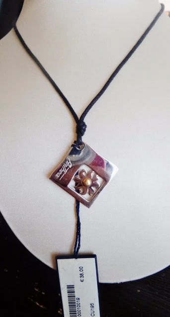 Collier Chaîne Pendentif Marguerite Fleur Pierre De Lune
