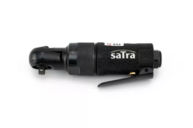 SATRA 1/4" Drive Air Ratchet Wrench Reversible Pneumatic Ratcheting Wrench Tool