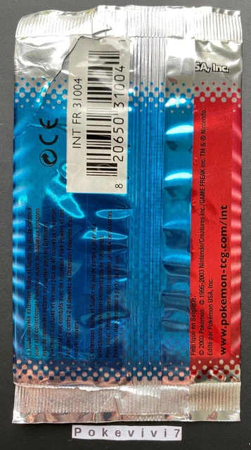 BOOSTER Block EX Pokemon EX RUBY & SAPPHIRE Empty / Empty / Open / NO CARDS! 2