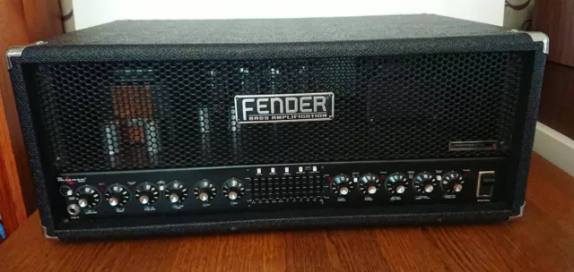Fender Bassman 300 Pro (Type 347) Black Professional Series VALVE 300W Bass Head