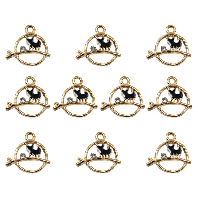 10 Pcs charms Anhänger Zur Schmuckherstellung Reize Ohrring-Set Choker-Set Die K