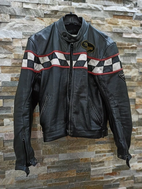 Triumph Giacca Pelle Uomo Moto GIACCA VINTAGE PELLE Triumph Moto