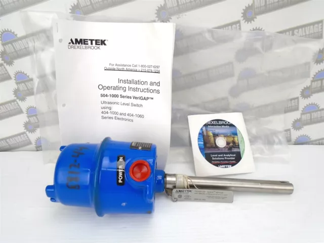 AMETEK - 705-0001-001 - 404-1000 - VeriGAP Level Sensor 1000psi 120/240VAC -NEW
