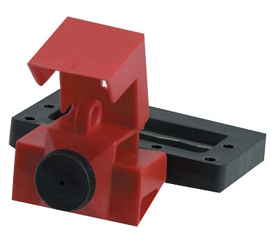Oversized Breaker Lockout Devices, 480/600v, Red Brady 65321 00754473653217