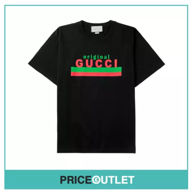 Gucci - Black 'Original Gucci' T-Shirt - Size L - BRAND NEW WITH TAGS