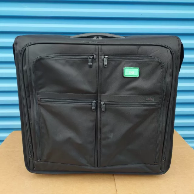 ⭐️See Video~TUMI Alpha II 2 Wheeled Medium Trip Garment Bag - Black 22036D2