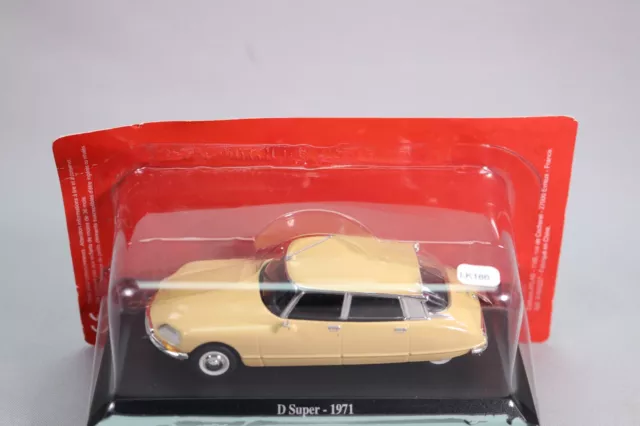 LK186 NOREV - UH Atlas 1/43 1:43 Citroen D Super 1971 beige DS Collection 27