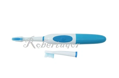 Cepillo Eléctrico Azul Rosa Dientes Batería Cabezal de Piezas Repuesto Vibrante