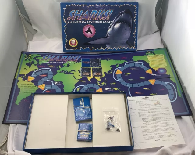 Sharks 1997! Juego de Aventura Submarina Completo en Excelente Estado ENVÍO GRATUITO