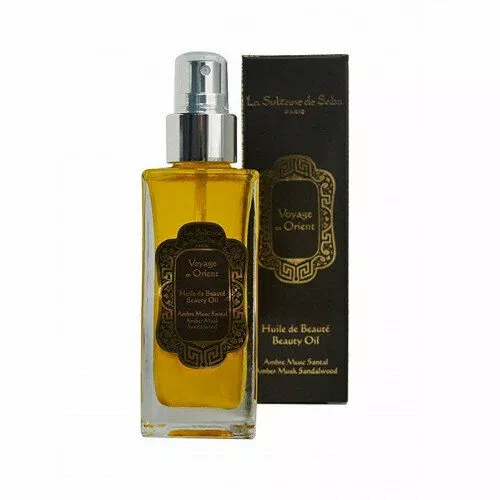 Huile de Beauté Voyage en Orient La sultane de Saba PRIX EN BOUTIQUE : 42 €